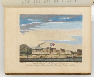 Venus Fort, illustrasjon fra "A journal of a voyage to the South Seas: in His Majesty